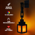 Lanterne LED RGB 16 couleurs