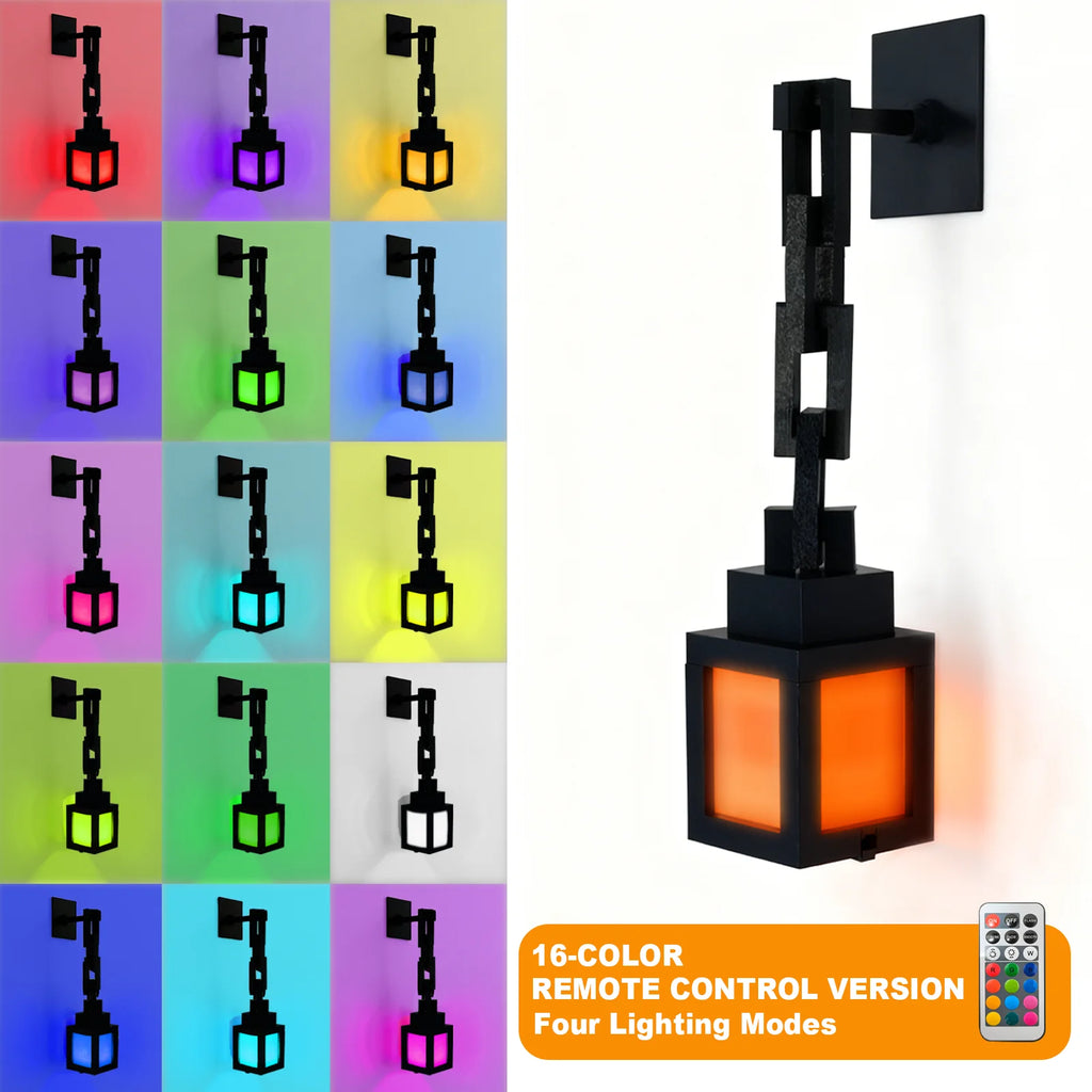 Lanterne LED RGB 16 Couleurs — Ambiance Magique à la Maison